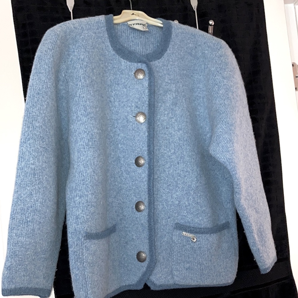 Stapf Boiled Wool Sweater Coat
